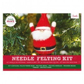 Needle Felting Kit - Santa