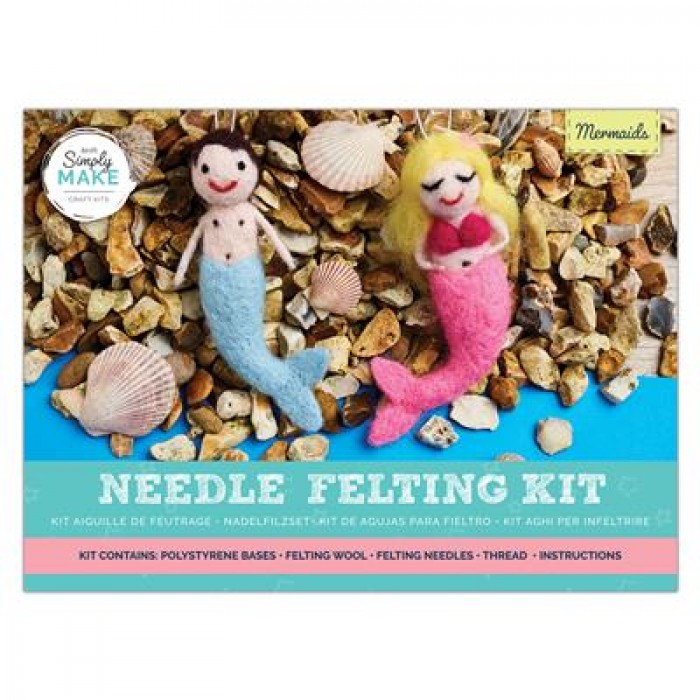 Needle Felting Kit - Mermaids