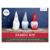 Fabric Kit - Large Santa Trio