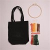 Embroidery Tote Bag Kit - Black