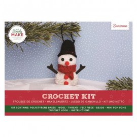 Crochet Snowman Kit