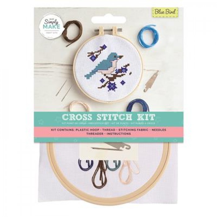 Cross Stitch Kit - Blue Bird