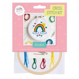 Cross Stitch Kit -  Rainbow
