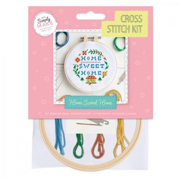 Cross Stitch Kit - Home Sweet Home