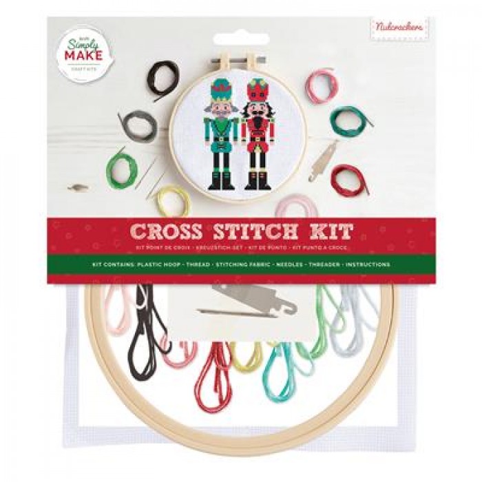 Cross Stitch Kit - Nutcrackers