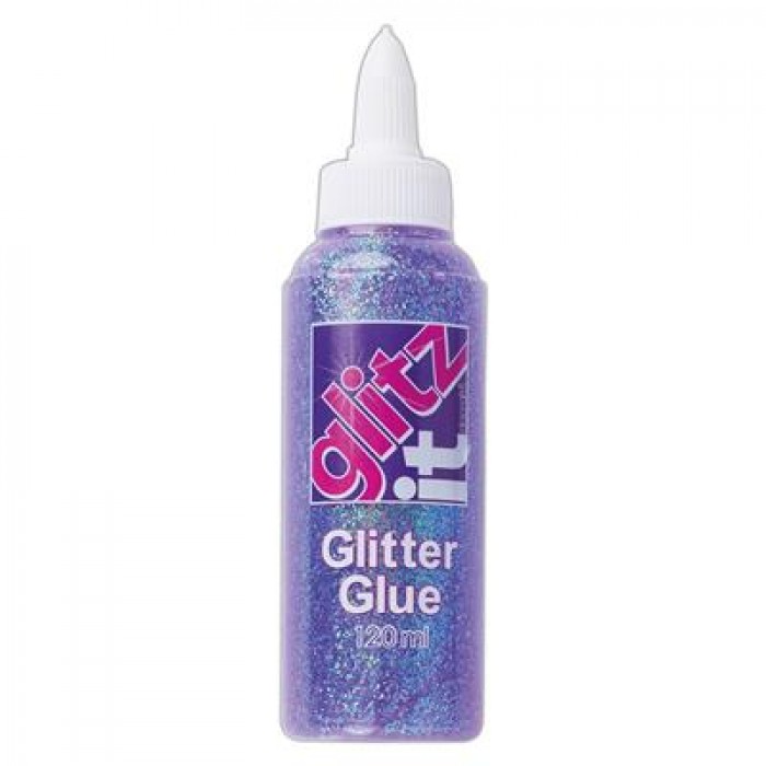 Glitter Glue (120Ml) - Royal Purple
