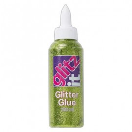 Glitter Glue (120Ml) - Vibrant Green