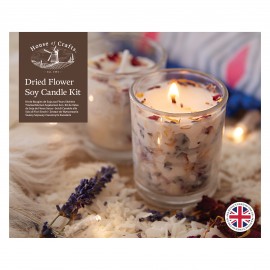 Dried Flower Soy Candle Kit