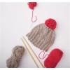 Knitted Pom Pom Hat Kit