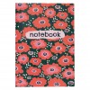 Notebook Set - Floral - A5 Pack of 3
