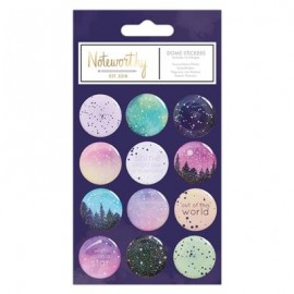 Dome Stickers (12pcs) - Constellations