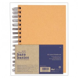 Bare Basics A5 Kraft Notebook