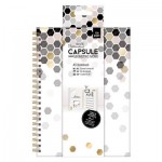 A5 Notebook - Capsule -  Geometric Mono