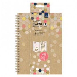 A5 Notebook - Capsule -  Geometric Geometric Kraft