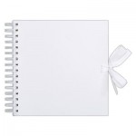 12 x 12&quot; Scrapbook - White