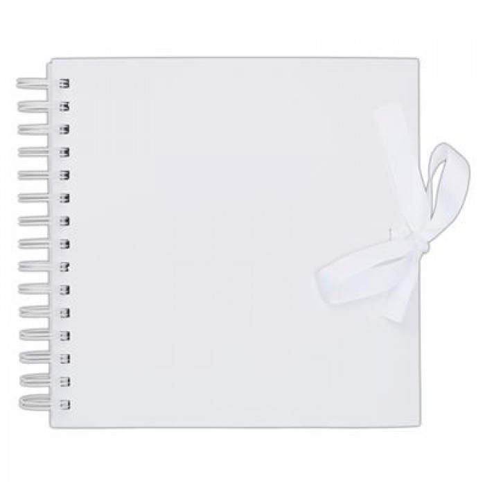 8 x 8&quot; Scrapbook - White