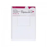 A6 Aperture Cards/Envelopes Tri Fold Window (10pk 300gsm) - White