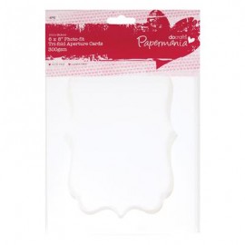 6 x 8 Cards/Envelopes Photo-Fit Aperture (4pk 300gsm) - White