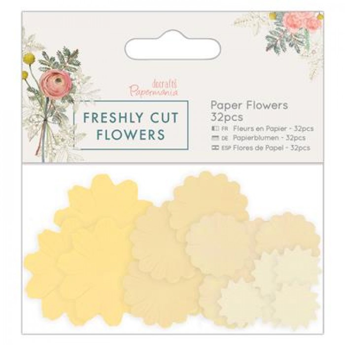 Paper Flowers (32pcs) - Freshly Cut Flowers