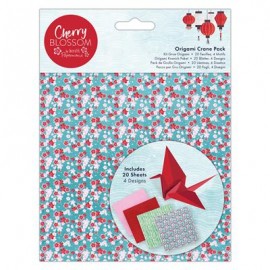 Origami Crane Pack (20pk) - Cherry Blossom