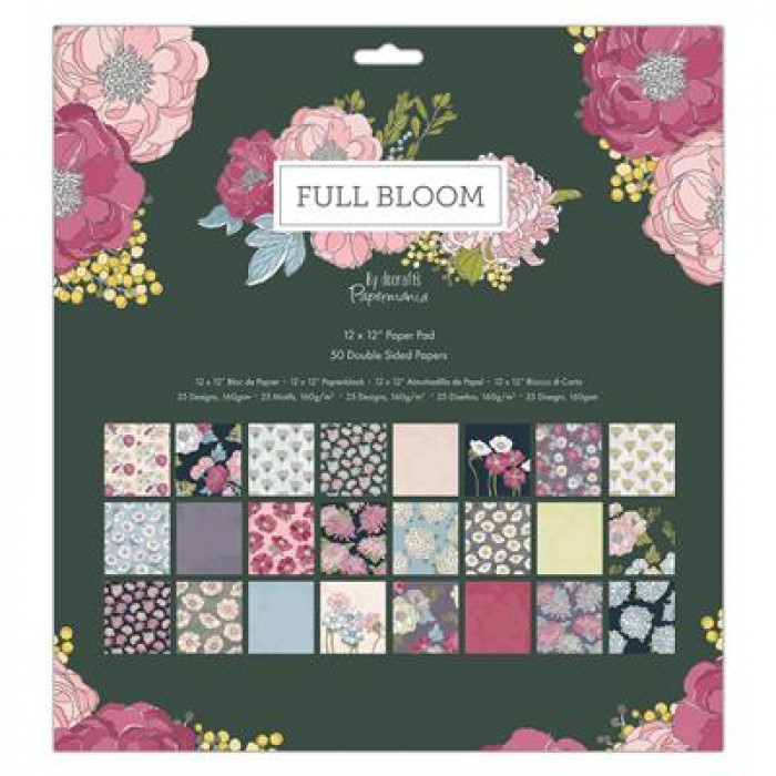 12 x 12&quot; Paper Pad (50pk) - Full Bloom