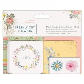 Mini Cards & Envelopes (10pk) - Freshly Cut Flowers