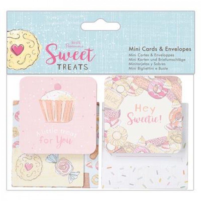 Mini Cards &amp; Envelopes (10pk) - Sweet Treats