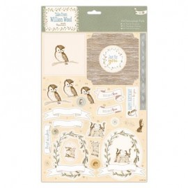 A4 Decoupage Pack - Tales from Willson Wood - Woodland Creatures