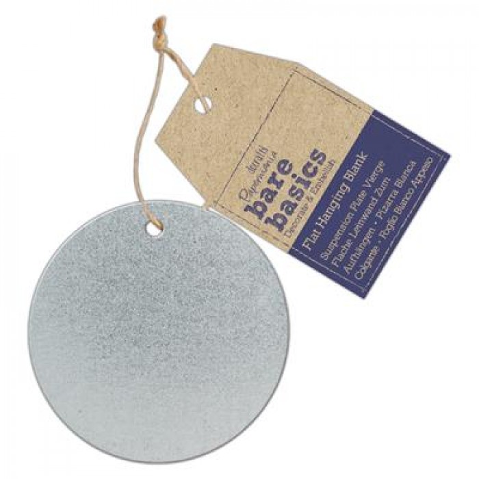 Bare Basics Flat Hanging Blank - Metal Coaster