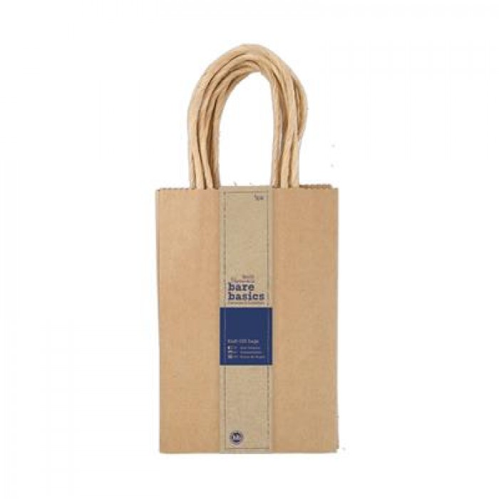 Kraft Gift Bags (5pk) - Small