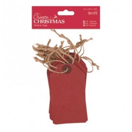 Tags (20pk) - Red