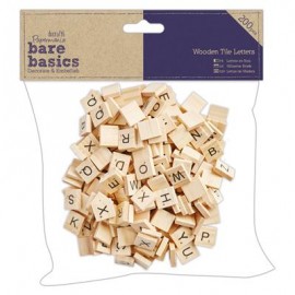Wooden Tile Letters (200pcs)