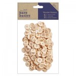 Wooden Buttons (200pcs)