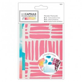 Wooden Postcards (6pk) - Capsule Collection - Elements Pigment