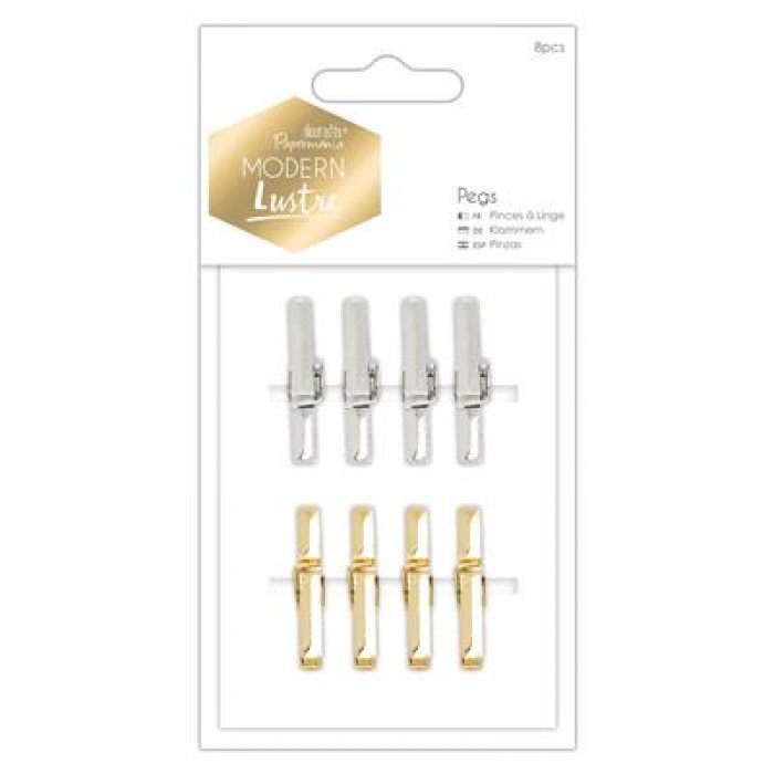 Pegs (8pcs) - Modern Lustre