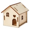 Make Your Own 3D Decoration - Bare Basics - Wooden House