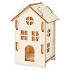Make Your Own 3D Decoration - Bare Basics - Medium Wooden House
