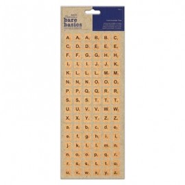 Cork Scrabble Tiles (96pcs) - Bare Basics