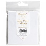 Table Place Settings (20pk) - 90 x 100mm