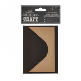 Chalkboard Mini Cards & Envelopes (6pcs)