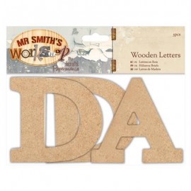 Wooden Letters (3pcs) - Mr Smith's Workshop - DAD