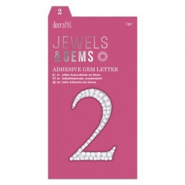 Adhesive Gem Number - 2 - Jewels & Gems