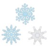 Die-cut Felt Snowflakes (12pk) - Winter Woodland