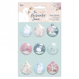 Dome Stickers (9pcs) - The Enchanted Swan