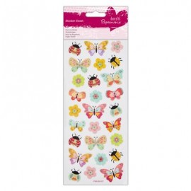 Glitter Stickers - Butterflies