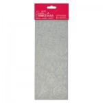 Outline Stickers - Baubles & Angels - Silver