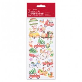Foil Stickers - Create Christmas - Gift Delivery