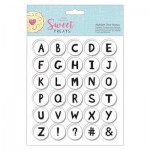 Alphabet Clear Stamp - Sweet Treats