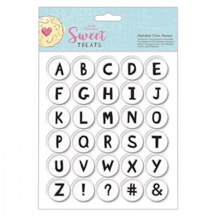Alphabet Clear Stamp - Sweet Treats