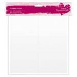 Sticker Folder (24 Sleeves/48 Compartments) - Clear
